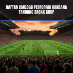 Performa kandang dan tandang sepak bola dalam daftar Cmd368.