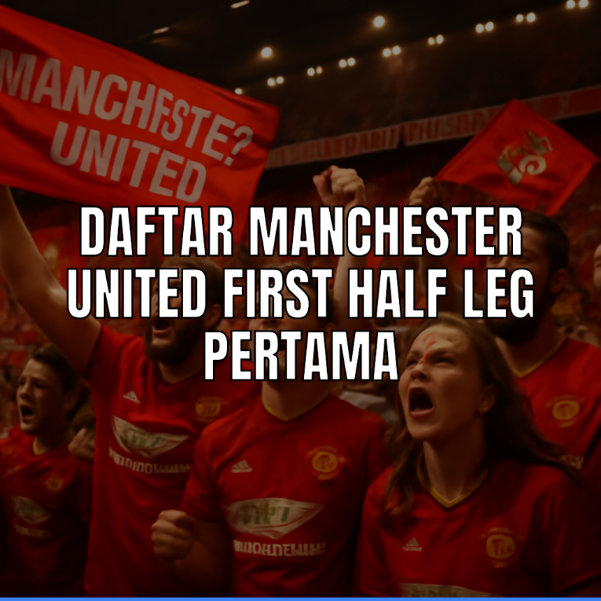 daftar manchester united first half