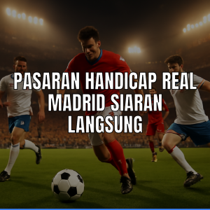 pasaran handicap real madrid siaran langsung